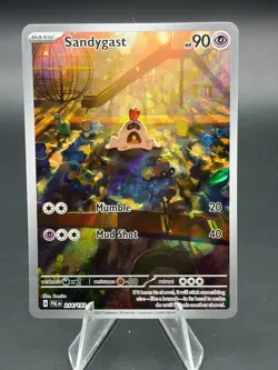 Pokemon TCG - Sandygast 214/193 SV Paldea Evolved Illustration Rare Card (NM) - Image 1