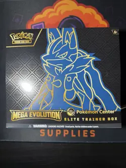 Pokemon TCG: Mega Evolution Pokemon Center Elite Trainer Box (Mega Lucario) - Image 1