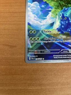Pokemon Heracross Illustration Rare Holo SV Paldea Evolved 194/193 NM Mint - Image 2