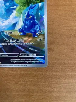 Pokemon Heracross Illustration Rare Holo SV Paldea Evolved 194/193 NM Mint - Image 3