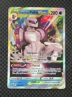 Pokemon TCG Crown Zenith Palkia VSTAR Origin Forme SWSH254 NM - Image 1