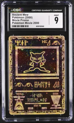 CGC 9 Mint Ancient Mew Pokemon Movie 2000 Pokemon Movie Promo - Image 1