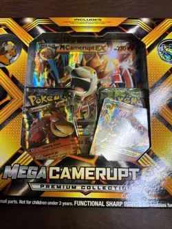 Pokemon TCG: Mega Gamerupt Ex Premium Collection Box New Factory Sealed Xy & S&M - Image 3