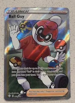 Ball Guy (Full Art) - Shining Fates 065/072 - Pokemon TCG - NM - HOLO - Image 1