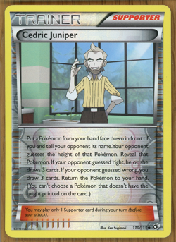 Cedric Juniper - 110/113 ~ Reverse Holo ~ Legendary Treasures ~ Near Mint!! - Image 1