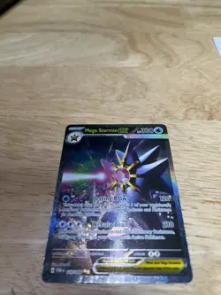 Pokemon TCG Perfect Order Mega Starmie Ex Sir 118/088 Near Mint - Image 2