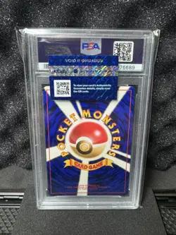 1999 Pokemon Japanese Gym Challenge 2 Giovanni's Gyarados PSA 10 - Image 2