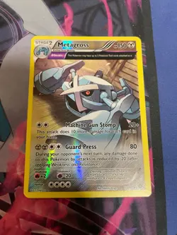 POKEMON - METAGROSS - 50/98 - REVERSE HOLO - RARE - LP - ANCIENT ORIGINS - Image 1
