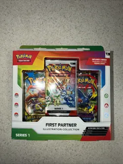 Pokemon TCG First Partner Illustration Collection Series 1 Box SEALED IN HAND 🔥 - Image 1