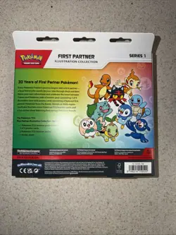 Pokemon TCG First Partner Illustration Collection Series 1 Box SEALED IN HAND 🔥 - Image 2