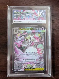 Mega Gardevoir ex 178/132 Pokemon Mega Evolution - ACE 10 - PERFECT SUB GRADES - Image 1