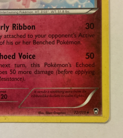 Sylveon (Fairy) XY Furious Fists (FFI) #72/111 Rare Pokemon 2014 LP - Image 3