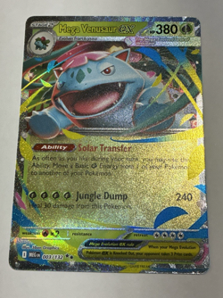 Mega Venusaur ex Mega Evolution (MEG) #003/132 Double Rare Pokemon 2025 NM - Image 1