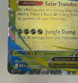 Mega Venusaur ex Mega Evolution (MEG) #003/132 Double Rare Pokemon 2025 NM - Image 2