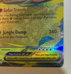 Mega Venusaur ex Mega Evolution (MEG) #003/132 Double Rare Pokemon 2025 NM - Image 3