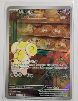 Pokemon: Fidough Secret Rare Full Art Holo Scarlet & Violet 213/198 TCG - Image 1