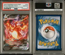 Pokemon Charizard VMAX Ultra-Premium Coll. Full Alt Art Promo SWSH261 PSA 10 - Image 1