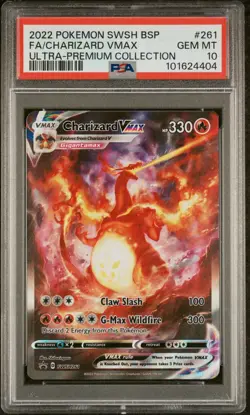Pokemon Charizard VMAX Ultra-Premium Coll. Full Alt Art Promo SWSH261 PSA 10 - Image 2