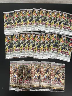 YUGIOH DUELIST'S ADVANCE 20 BOOSTER PACKS & DIMENSION FORCE 6 PACKS NEW SEALED - Image 1