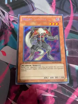 YUGIOH - NECRO GARDNA - SECRET RARE - RYMP - 1ST ED - NM - Image 1