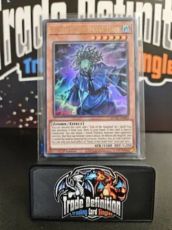 MZMU-EN003 Stare of the Snake Hair Ultra Rare Yu-Gi-Oh! NEW - Image 1