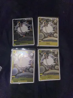 4x OP05-105 Satori Playset - One Piece Card Game - Awakening of the New Era M/NM - Image 1