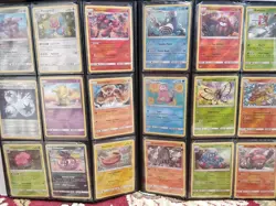 100+ Rainbow Rare Cards Binder Collection Includes 5 Foils in Any Combination , - Image 5