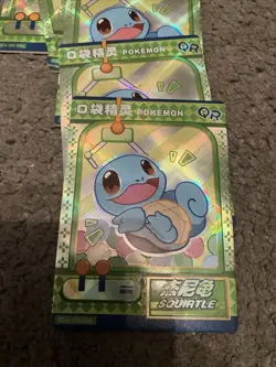 Elf Baby Pokemon Card - Squirtle QR 006 - Image 2