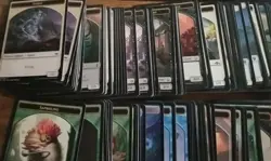 418 MTG Magic The Gathering Token Cards Lot #2 - Image 2