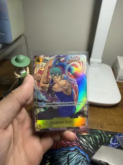 One Piece Card Game Roronoa Zoro SR Alt Art OP15-113 Adventure on KAMI's Island - Image 1