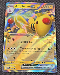 Pokemon Card TCG - Ampharos EX SVP 016 - Black Star Promo - ⭐ Free Shipping -L51 - Image 1