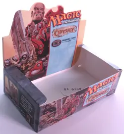 MtG EMPTY Booster Box ~ ODYSSEY (zero packs) - Image 1