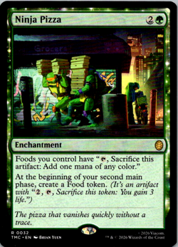 Ninja Pizza #32 || MTG - Commander: Teenage Mutant Ninja Turtles || 2026 - Image 1
