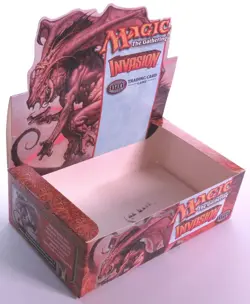 MtG EMPTY Booster Box ~ INVASION (zero packs) - Image 1