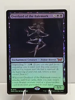 MTG Overlord of the Balemurk Duskmourn: House of Horror Foil Magic Gathering NM - Image 1