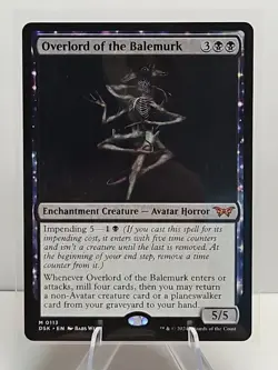 Overlord of the Balemurk Duskmourn: House of Horror Regular MTG Magic Gathering - Image 1