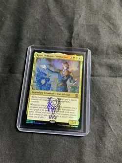 Kros, Defense Contractor Commander: Streets of New Capenna Foil NM Mythic MTG - Image 2