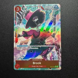 Brook ST21-012 Gear 5 Foil Holo Alt Art Parallel One Piece TCG Game Card NM/M - Image 1