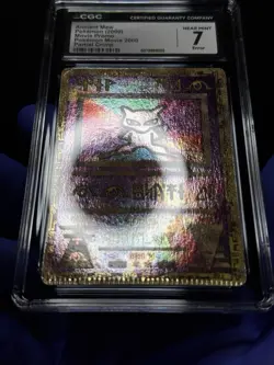 CGC 7 ERROR Pokemon Ancient Mew 2000 Movie Promo PARTIAL CRIMP! - Image 4