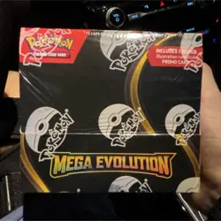 Pokemon TCG Mega Evolution Promo Sealed Box English 1 Card 1 Box - Image 1