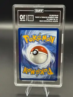 Pokemon Blastoise ex TAG GEM MINT 10 200/165 Scarlet & Violet 151 Special Illus… - Image 4