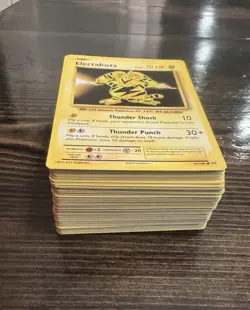 Vintage Pokemon Card Lot 100+ Base Set Jungle Fossil WOTC Cards Electabuzz Vulpi - Image 4