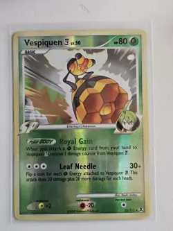 2009 Pokemon TCG Rising Rivals Vespiquen Lv.50 HP80 Reverse Holo 35/111 MP - Image 1