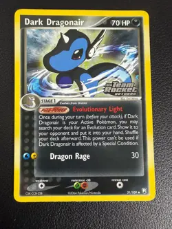 Pokemon TCG Dark Dragonair EX Team Rocket Returns 31 Reverse Holo Uncommon NM - Image 1