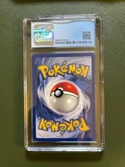 Pikachu 58/102 Base Set Shadowless Pokemon CGC graded 7 red cheeks - Image 2