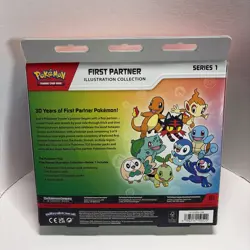 POKEMON FIRST PARTNER ILLUSTRATION COLLECTION SERIES 1 BOX NEW FACTORY SEALED - Image 4