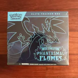 Pokemon Mega Evolution Phantasmal Flames Elite Trainer Box ETB - Image 1
