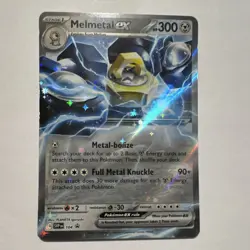 Pokemon Melmetal EX 104 SVP Scarlet & Violet Promo Holo 300 HP - Image 1