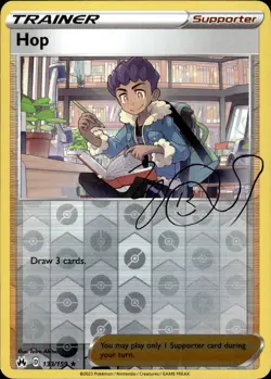 Hop - Reverse Holo Rare - Crown Zenith 133/159 - MINT - Pokemon - Image 1