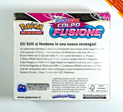 Pokemon Booster Box Spada & Scudo Colpo Fusione Sealed 2021 Italiano - Image 2